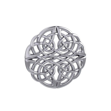 Celtic Knots Silver Brooch TBR008 - Jewelry